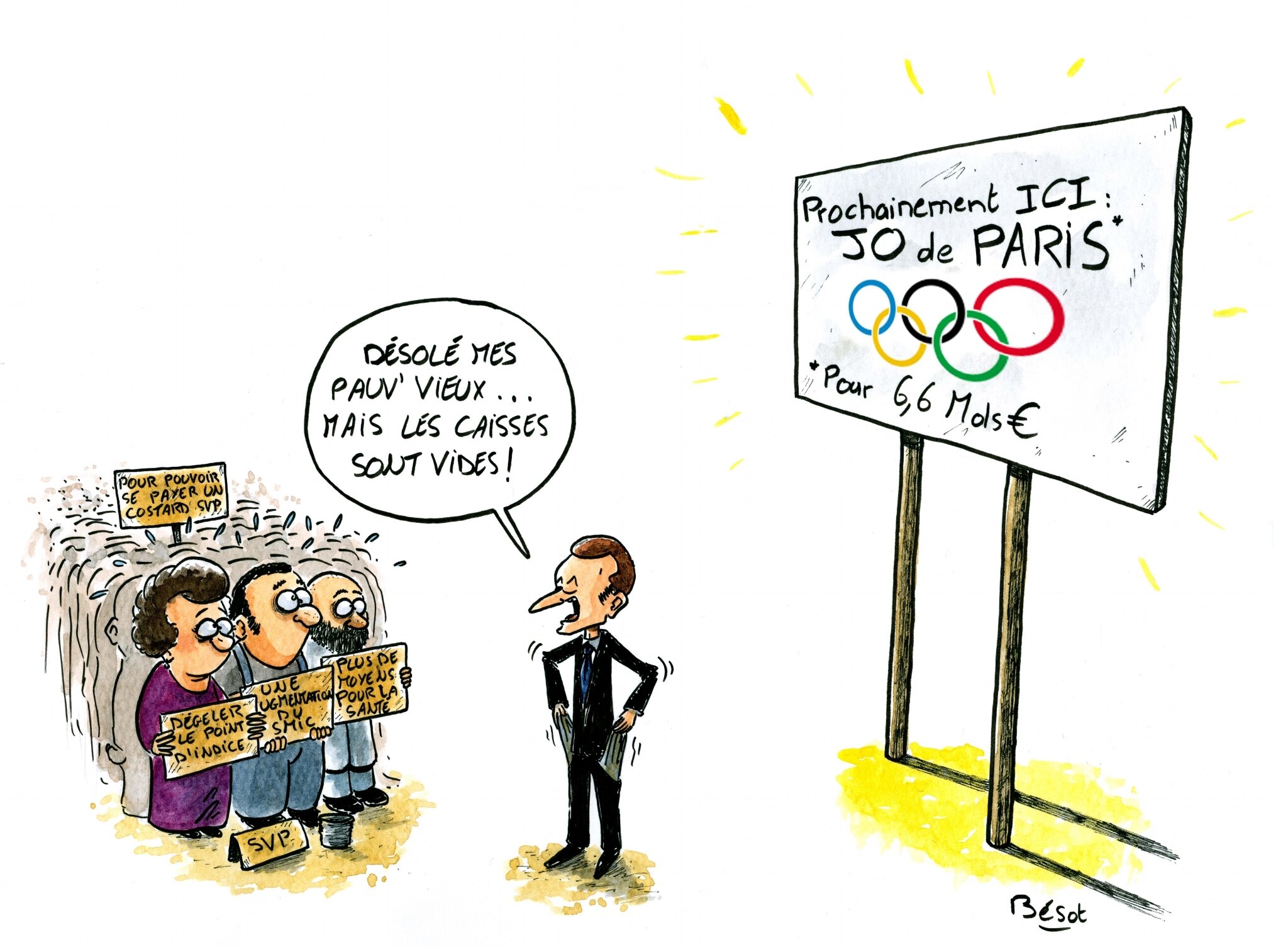 Politique olympique des jeux